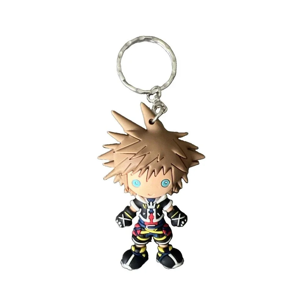 Sora Kingdom Hearts Figure Keychain Disney Brand NWOT
